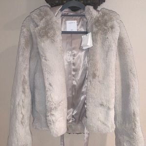 Sandro short Faux Fur Coat